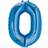 Amscan Foil Balloon SuperShape Number 0 Blue