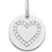 Thomas Sabo Love Bridge Heart Disc Pendant - Silver/White