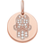 Thomas Sabo Hand of Fatima Pendant - Rose Gold/White