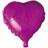 Hisab Joker Foil Ballon Heart Purple