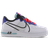 Nike Air Force 1 React GS - White/Astronomy Blue/Laser Crimson/Black