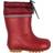 CeLaVi Wellies Thermal Giltter Lace Up - Rio Red