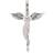 Engelsrufer Angel Pendent - Silver/White