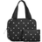 Karen Toiletry Bag Set - Black Daisy