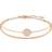 Swarovski Ginger Bangle - Rose Gold/White