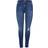 Only Blush Mid Ankle Skinny Fit Jeans - Blue/Medium Blue Denim