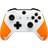 Lizard Skins Xbox One DSP Controller Grip - Tangerine