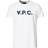 A.P.C. VPC T-shirt - White/Navy