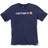Carhartt Core Logo Workwear Short-Sleeve T-shirt - Navy