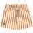 Liewood Duke Board Shorts - Stripe Mustard/White