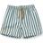 Liewood Duke Board Shorts - Stripe Peppermint/White