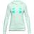 Under Armour Girl's Rival Fleece Logo Hoodie - Blue (1356431-403)