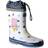 Regatta Peppa Pig Splash Wellingtons - White Polka