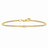 Julie Sandlau Fina Bracelet - Gold/Transparent