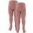 Name It Rib Tights 2-pack - Pink/Woodrose (13192399)