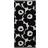 Marimekko Unikko Badezimmerhandtuch Natural White/Dark Blue (150x70cm)