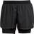 Adidas Adizero Two-in-One Shorts Women - Black