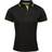 Premier Women's Contrast Tipped Coolchecker Polo Shirt - Black/Lime