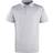 Premier Coolchecker Studded Plain Polo Shirt - Silver Gray