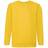 Fruit of the Loom Childrens Unisex Set In Sleeve Sweatshirt - Sunflower (UTBC1366)