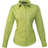 Premier Women's Long Sleeve Poplin Blouse - Lime