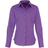 Premier Women's Long Sleeve Poplin Blouse - Rich Violet