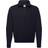 Fruit of the Loom Zip Neck Sweatshirt - Deep Navy