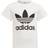 Adidas Kid's Adicolor Trefoil T-Shirt - White/Black (H25246)