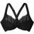 Glamorise Front Close T-Back WonderWire Bra - Black