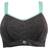 Pour Moi Energy Empower U/W Lightly Padded Convertible Sports Bra - Grey/Aqua