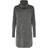 Only Jana Long Knitted Dress - Grey/Dark Grey Melange