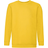 Fruit of the Loom Childrens Unisex Set In Sleeve Sweatshirt 2-pack - Sunflower