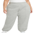 Nike Trend Fleece Trousers Plus Size - Dark Grey Heather/Matte Silver/White