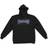 Thrasher Magazine Flame Logo Hoodie - Black/Blue