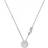 Michael Kors Premium Necklace - Silver/Transparent