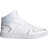 Adidas Hoops 2.0 Mid W - Cloud White/Cloud White/Silver Metallic