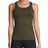 Casall Essential Racerback with Mesh Insert Tank Top - Forest Green