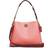 Coach Willow Shoulder Bag In Colorblock - Brass/Candy Pink Multi