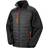 Result Black Compass Padded Softshell Jacket Unisex - Black/Orange