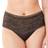 Maidenform Everyday Smooth High-Waist Lace Thong - Black