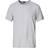 Stenströms Solid Cotton T-shirt - Gray Melange