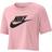 Nike Women's Sportswear Essential Cropped T-shirt - Pink Glaze/Black