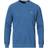Gant Cotton Pique Crew Neck Sweater - Denim Blue Melange