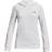 Under Armour Girl's Rival Terry Hoodie - Halo Gray/White (1361197-014)