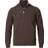 Gran sasso Wool/Cashmere Half Zip - Brown