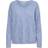 Only V-Neck Knitted Pullover - Blue/Skyway