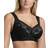 Miss Mary Star Non Wired Bra - Black