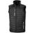 Result Black Compass Padded Softshell Gilet Unisex - Black/Grey