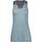 Bergans Women's Fløyen Wool Tank Top - Misty Forest/Solid Dark Grey