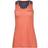 Bergans Women's Fløyen Wool Tank Top - Cantaloupe/Solid Dark Grey